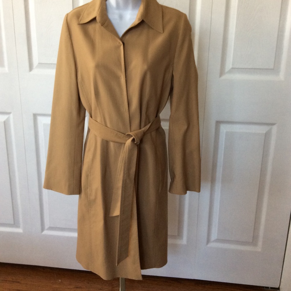 Guess tan trench coat